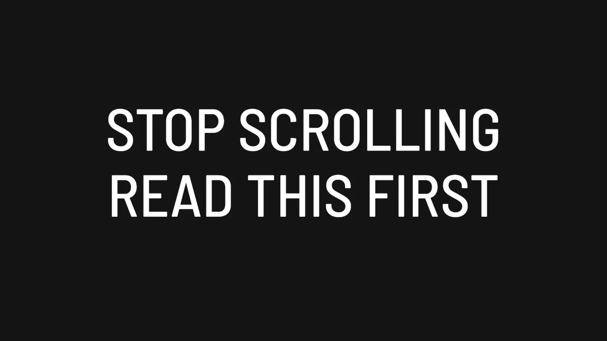 Instagram Directional text style: uppercase semi-condensed text in a wide rounded pill