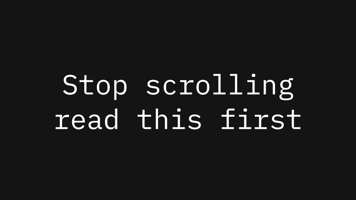 Instagram Editor text style: clean monospace text in a single block